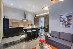 Apartment | Private kitchen - The Wall (Rijeka)