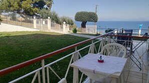 Studio, 2 Single Beds, Sea View | Balcony view - Eleni's Apartments & Studios (Corfu)