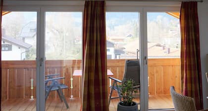 Helle, komfortable und geschmackvoll eingerichtete DG-Wohnung mit Südbalkon