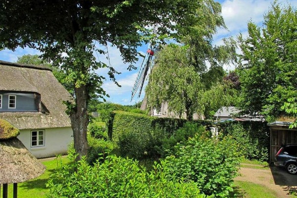Blick auf die alte Windmühle