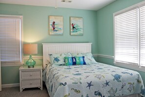 4 bedrooms, iron/ironing board, travel crib, free WiFi