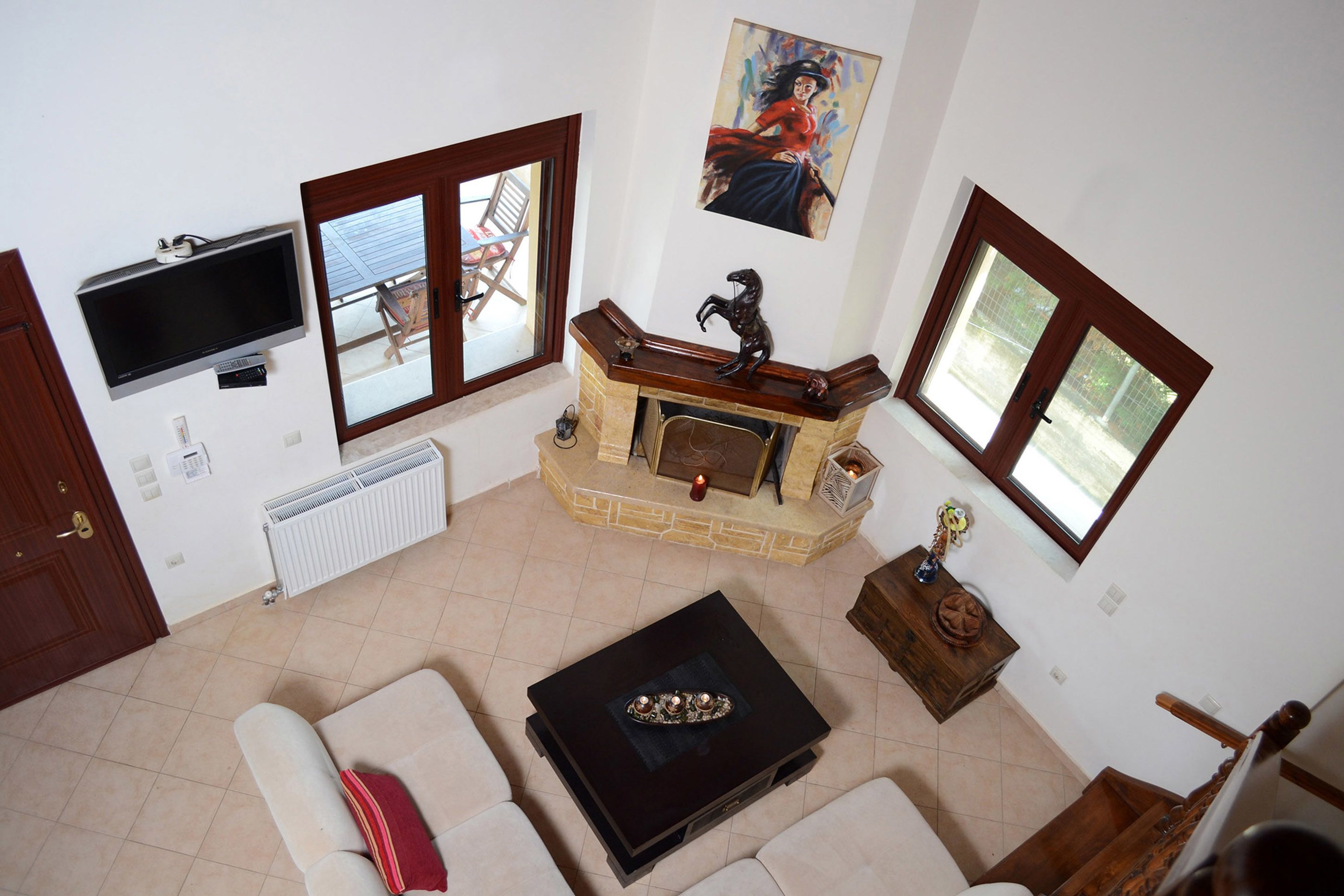 家庭別墅, 多張床, 海景, 海濱 | 客廳 | 平面電視、DVD 播放機