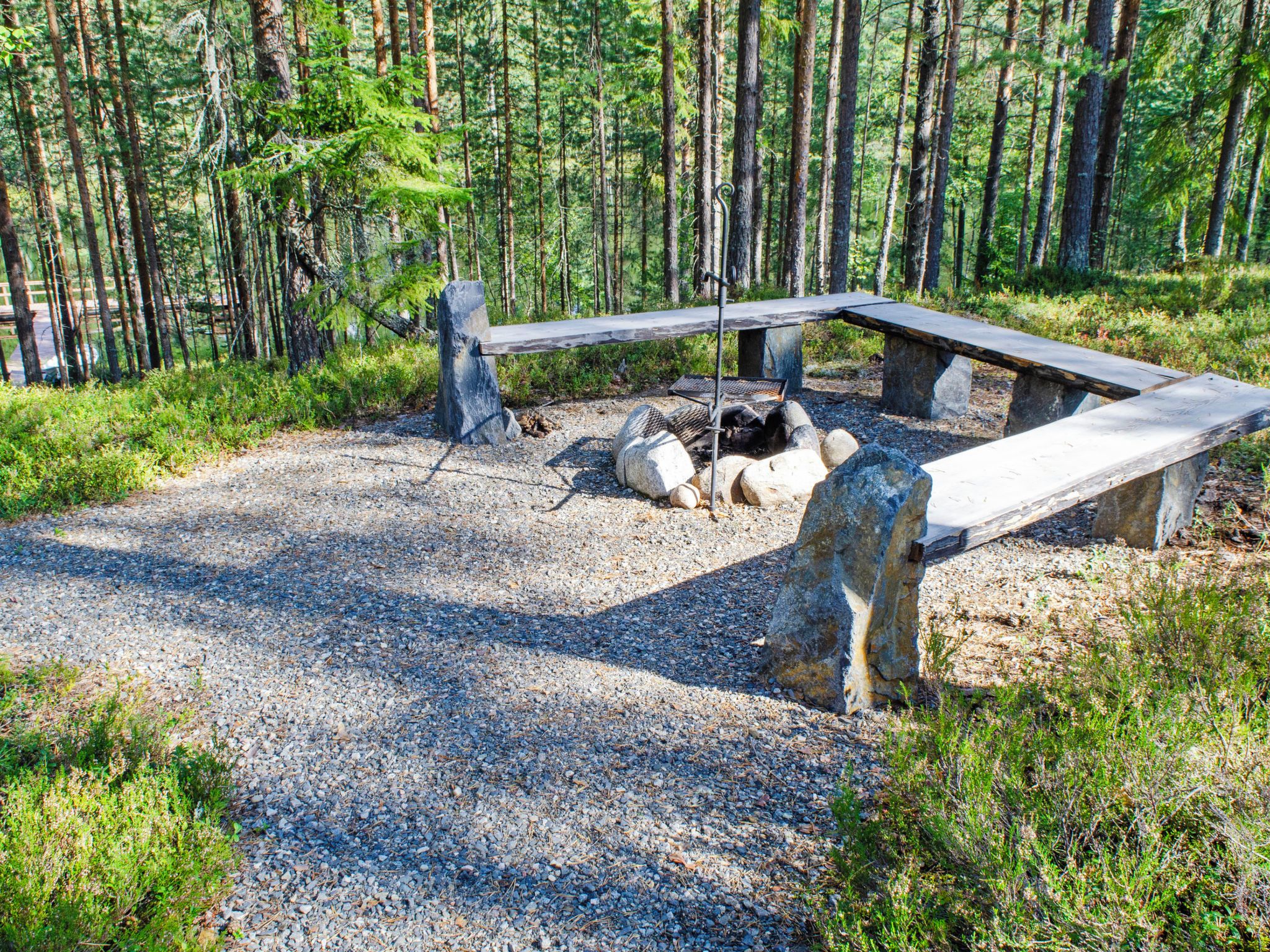 Overnattingsstedets uteområder