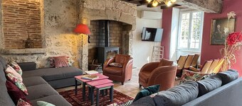 Hytte Trézelles, 6 soverom, 12 personer