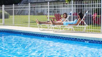 Seasonal outdoor pool