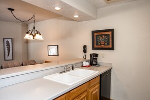 Interior - Clean , affordable condo steps to summer hiking, biking and skiing!! (Whitefish)