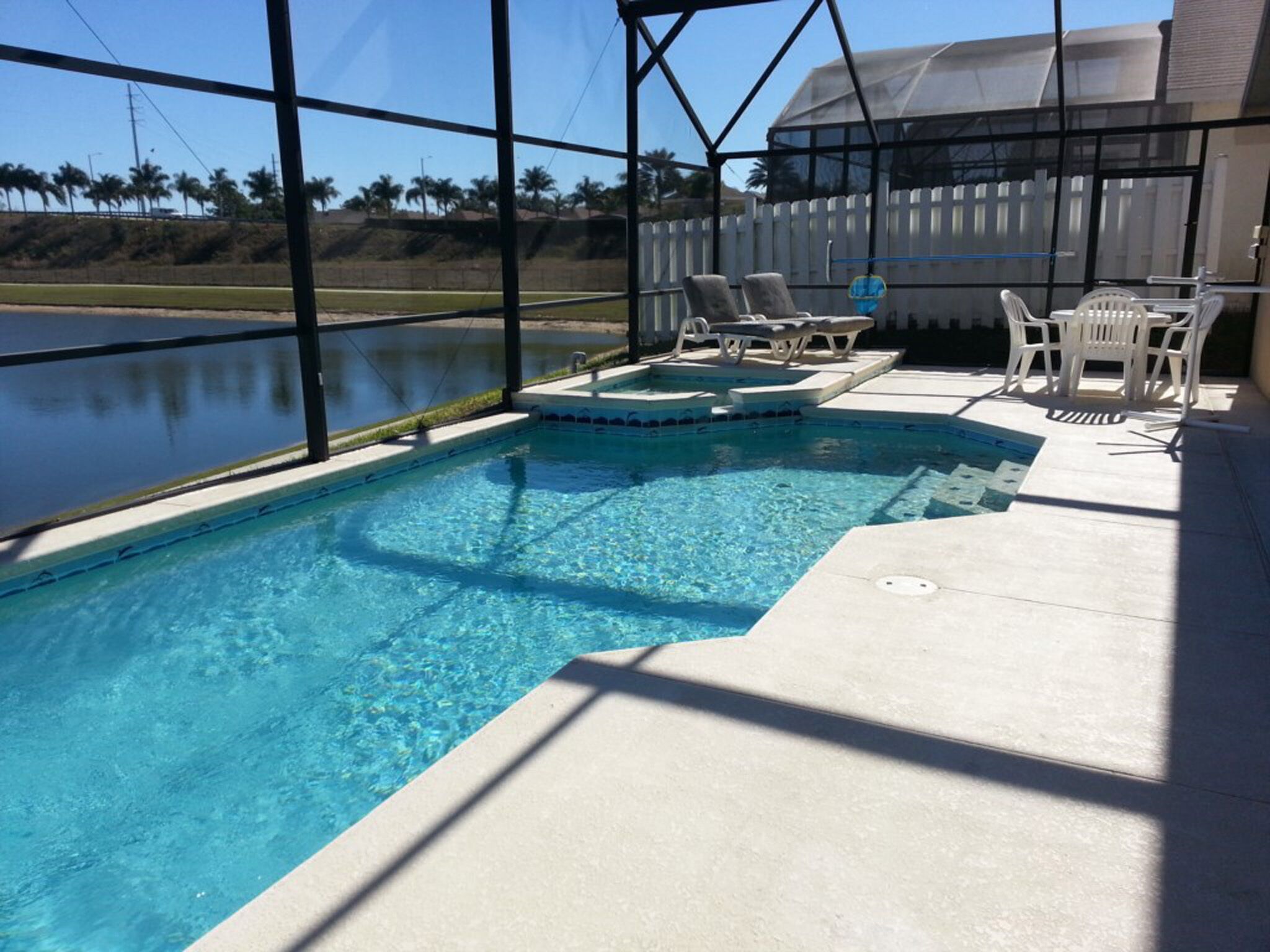 Una piscina climatizada