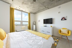 1 chambre, fer et planche à repasser, accès au Wi-Fi (inclus)