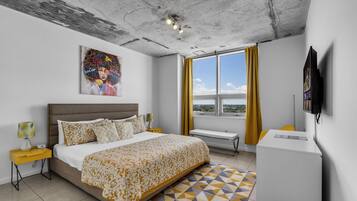 1 bedroom, iron/ironing board, free WiFi, bed sheets