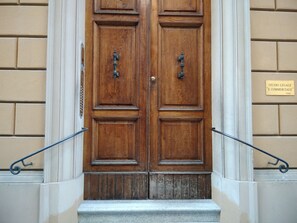 Entrée de l’hébergement