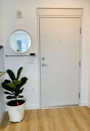 Interior entrance