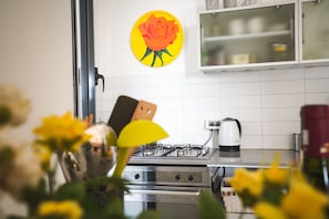 Microwave, oven, stovetop, paper towels