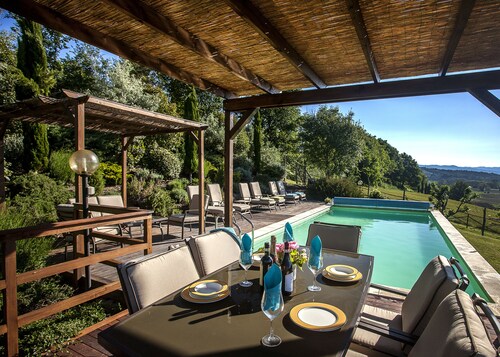 17 Century Farmhouse with HEATED pool, games room & aircon (EXCLUSIVE USE)