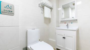 Basic Apartment, 1 Queen Bed | Blackout drapes, soundproofing, free WiFi, bed sheets