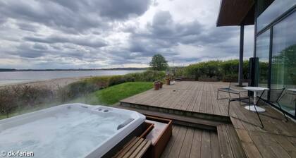 Maison de vacances moderne avec vue panoramique et WiFi prĂšs de la plage