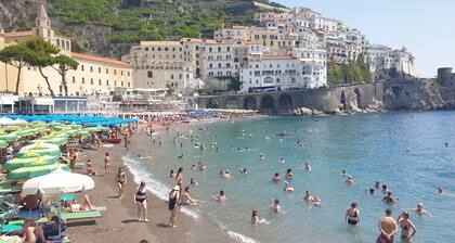 Villa Grace Amalfi_ balcony and seaview