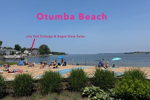 Plage à proximité, serviettes de plage