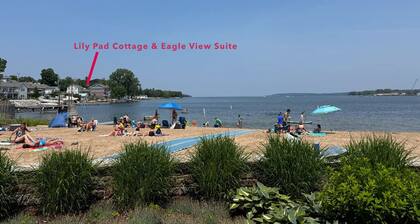 Lily Pad, Door County Waterfront Mökki Sturgeon Bayssä