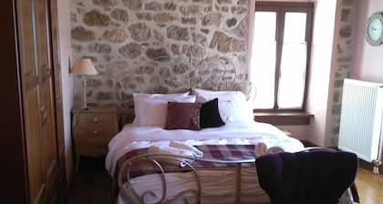 Luxurious Suites with Great View to Loussios Gorge