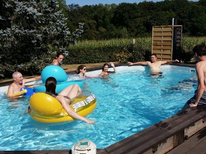 Quiet cottage with pool, Tronçais Forest view