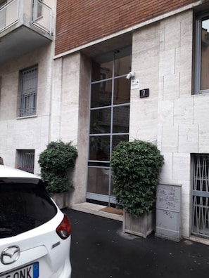 Entrada de la propiedad