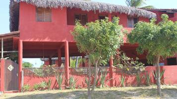 Área externa para banquete