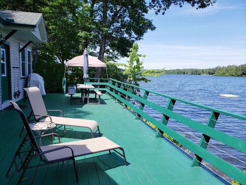 Waterfront Lake House Cottage Private Dock, Deck, Kayak, Boat, Swim, Fish, RELAX