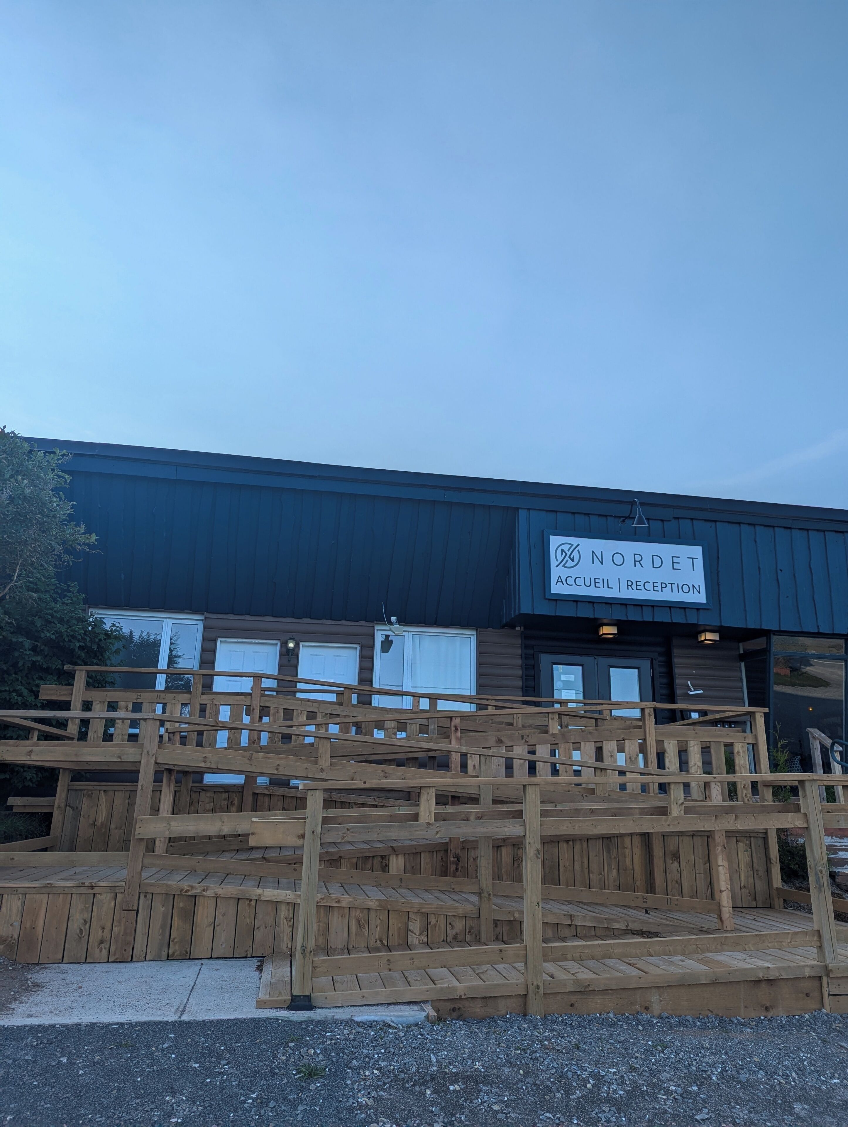 Fassade der Unterkunft