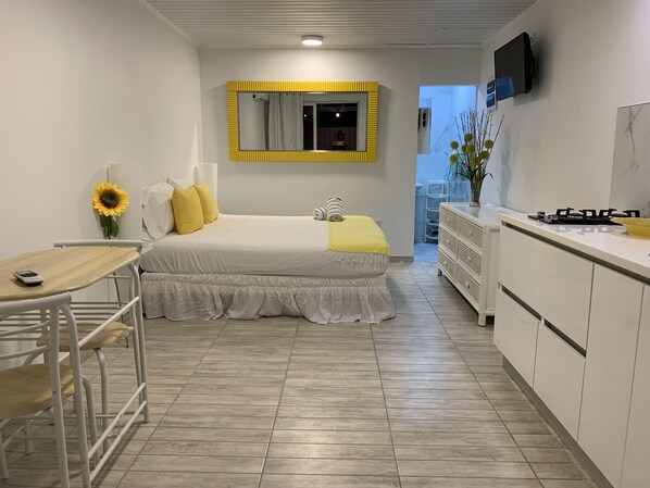 1 Schlafzimmer, Bügeleisen/Bügelbrett, kostenloses WLAN, Bettwäsche