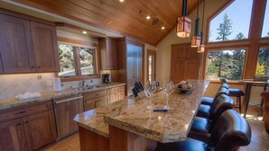 House, Multiple Beds, Fireplace, Mountain View | In-room dining - Eagles Nest (Zephyr Cove)