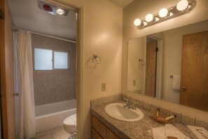 House, Multiple Beds, Fireplace | Bathroom