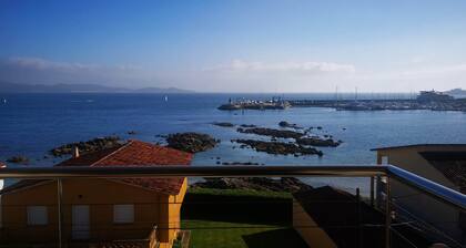 Vivienda con vistas al mar.