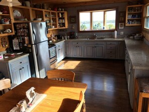 Private kitchen - On the top of ledge overlooking Cobscook Bay (Eastport)