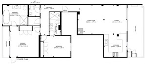 Floor plan - Modern penthouse, panoramic sea view - El Portet (Moraira)