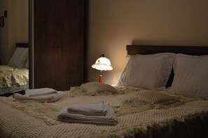Family Apartment, 2 Bedrooms, Balcony, City View | 2 bedrooms, desk, blackout drapes, soundproofing