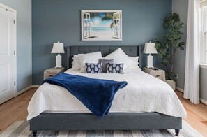 3 slaapkamers, een strijkplank/strijkijzer, gratis wifi