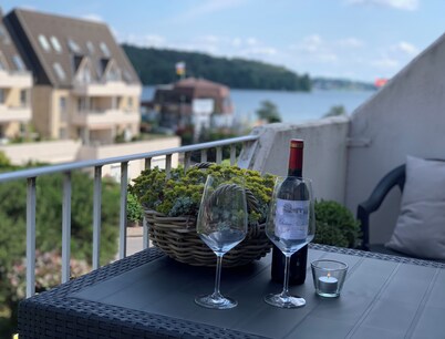 Charming apartment in a direct location on the Flensburg Fjord.