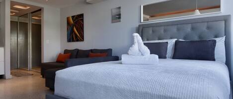 1 makuuhuone, silitysrauta/-lauta, Wi-Fi, vuodevaatteet