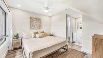 2 bedrooms, iron/ironing board, travel crib, WiFi