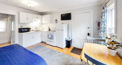 Downtown Studio w/ Full Kitchen & Shared Porch - Walk Everywhere in Town