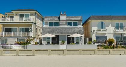 Oceanfront South Mission Beach Vacation Rental on the Sand 2737