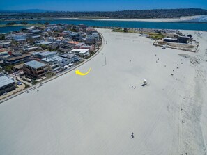 Accommodatie ligt op het strand