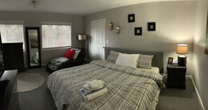 3 habitaciones, escritorio, wifi y ropa de cama