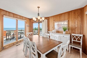 Dining - Pelican Post: Oceanfront, Private Walkway to Beach (Duck)