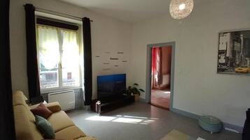 Smart TV, foosball, offices