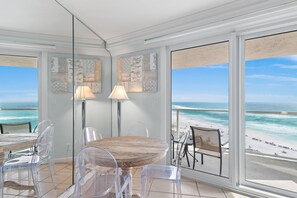 Dining - Beachfront ~ Seasonally Heated Pool  ~ Gym (Miramar Beach)