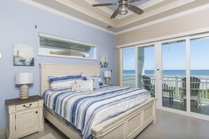 5 bedrooms, iron/ironing board, travel cot, free WiFi - Elegant Oceanfront Home with Private Pool, Hot Tub & Beach Boardwalk! (South Padre Island)