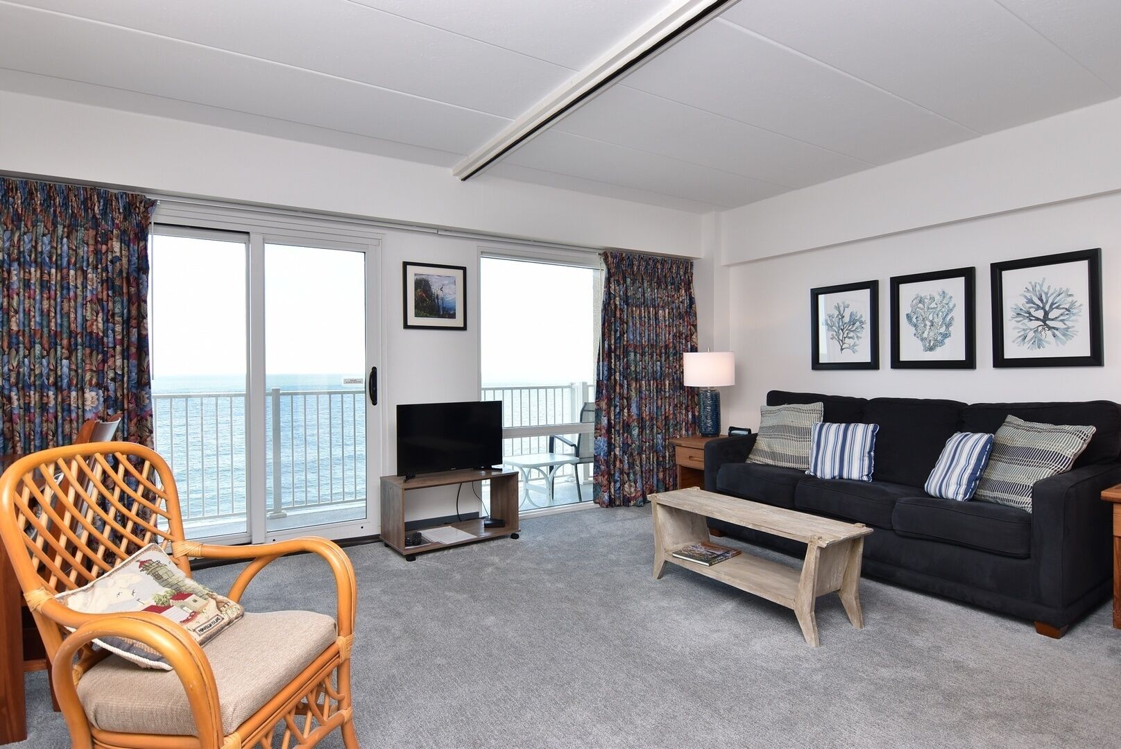 OCEAN FRONT CONDO.  ENJOY YOUR MORNING COFFEE SITTING ON YOUR PRIVATE BALCONY WATCHING THE SUNRISE.