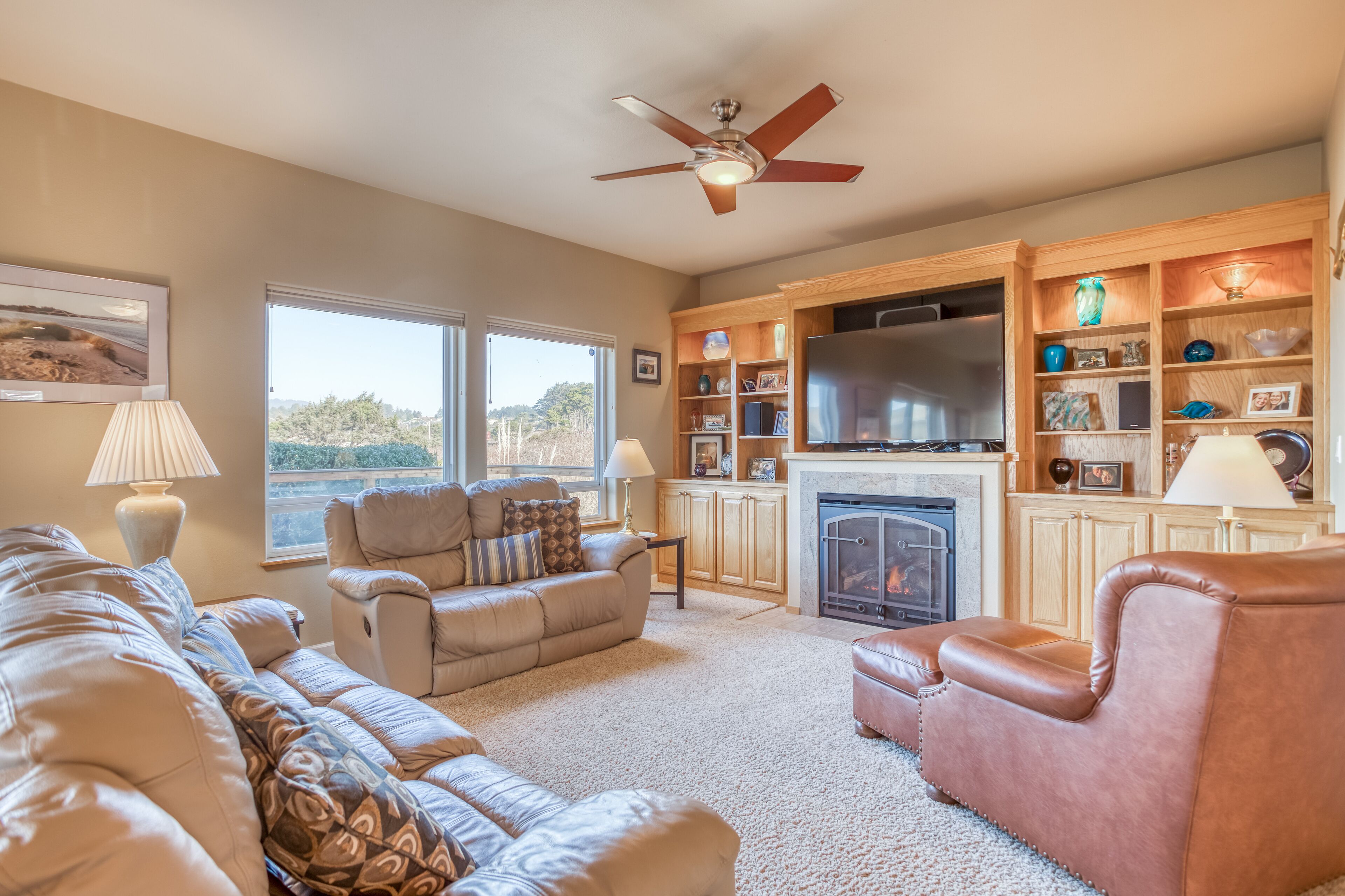 Ocean-View Three-Story w/ King Suite is an Easy Walk to the Beach and Casino!