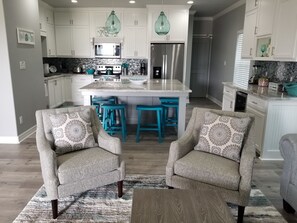 Interior - Easy stroll to the beach from this beautiful new construction with Ocean view. (Crystal Beach)